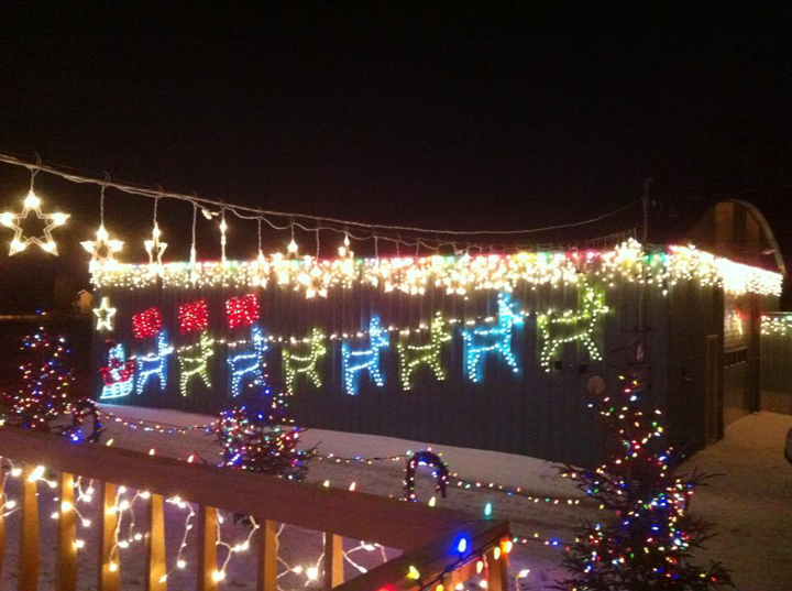 Winnipeg Christmas lights holidays
