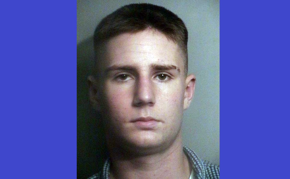 This booking photo released by the Harris County Sherrif's Office shows Conrad Barrett after he was arrested for DWI in 2003.