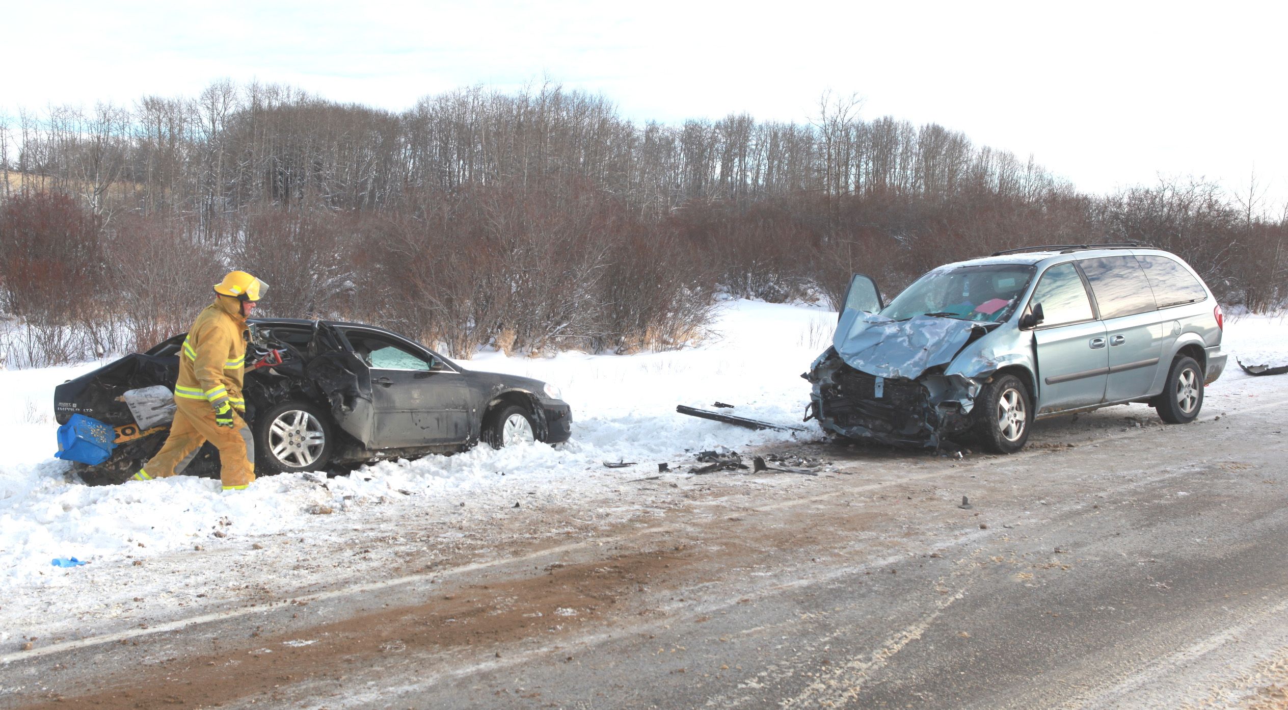 Three People Taken To Hospital Following Crash On Highway 20 ...