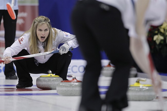 Sherry Middaugh takes on Jennifer Jones in Olympic Trial finals Saturday.