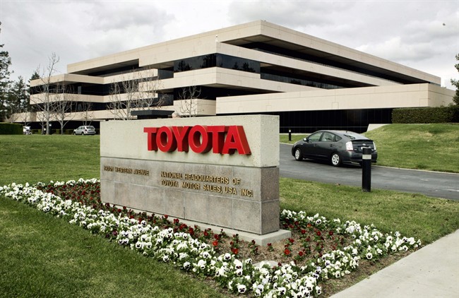 Toyota's North American headquarters in Torrance, Calif. is pictured in this Jan. 23, 2008 file photo.