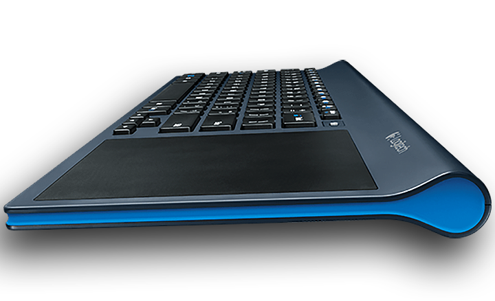 Logitech Wireless All-in-One Keyboard TK820 with huge do-it-all touchpad
