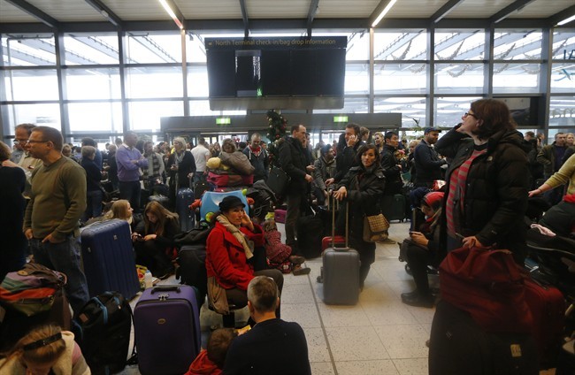 Storm delays hit Gatwick airport, much of Britain - National ...