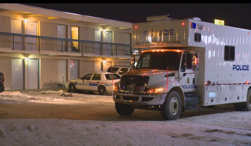 Police have laid a second degree murder charge against a 20-year-old man in connection to a homicide at a west Edmonton motel, Tuesday, December 10, 2013. 