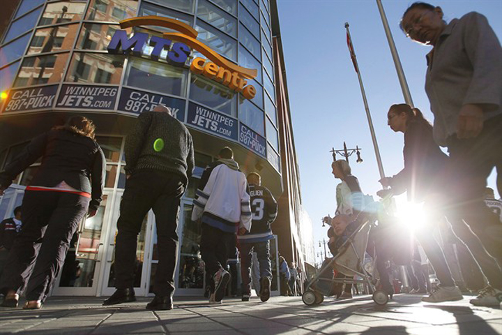 Winnipeg Jets MTS Centre NHL