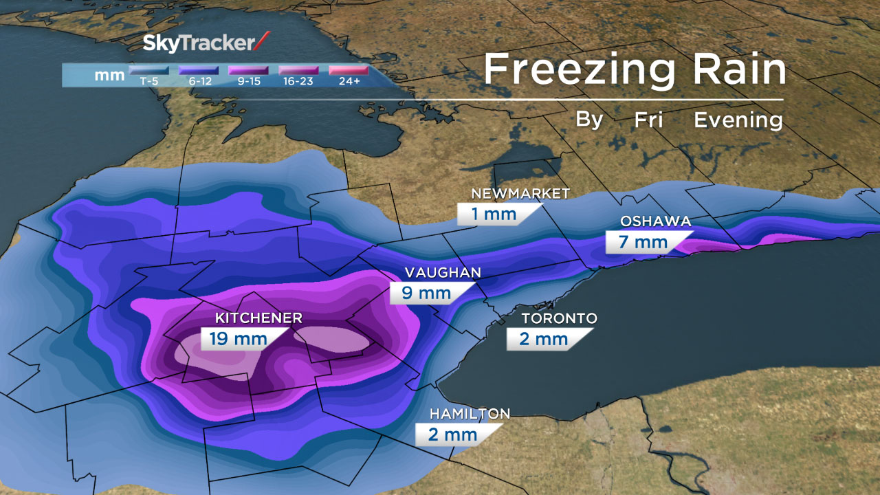 Freezing rain warning issued for GTA - Toronto | Globalnews.ca
