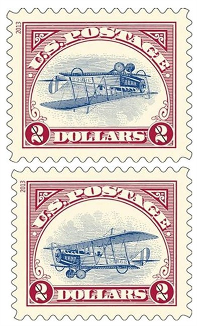 Pa. man lands ‘corrected’ 1918 stamps - image