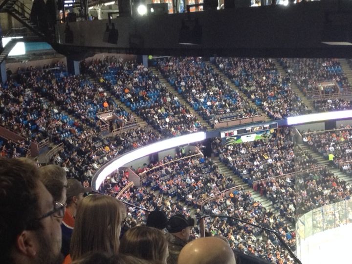 Inside Rexall Place Tuesday, December 10, 2013.