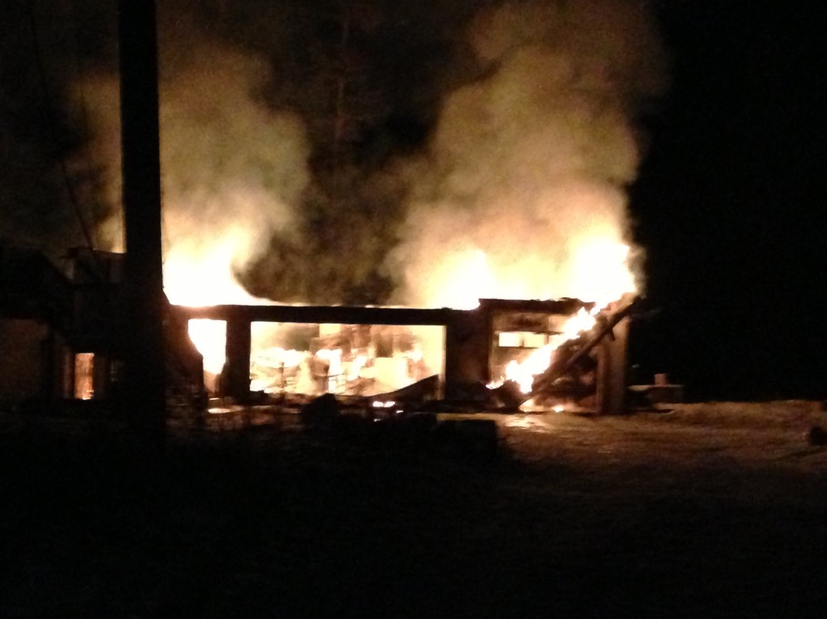 Peachland fire destroys home - image