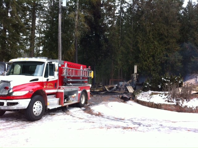 Fire Destroys Enderby Home | Globalnews.ca