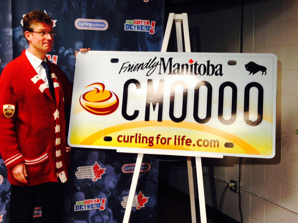 The CurlManitoba plate is the sixth specialty plate issued by the province.  Manitoba previously approved issuing specialty plates for the Winnipeg Jets, Winnipeg Blue Bombers and Winnipeg Goldeyes as well as specialty licence plates to honour veterans and firefighters.  Additionally, a Fish Futures specialty licence plate was recently issued for trailer use.