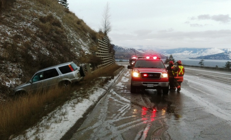 Vernon driver ticketed after crashing SUV - image