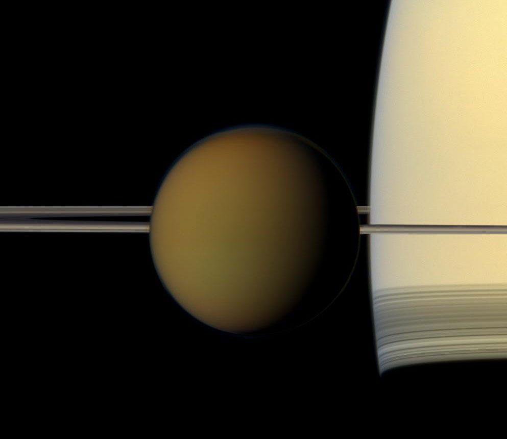 Saturn's largest moon, Titan