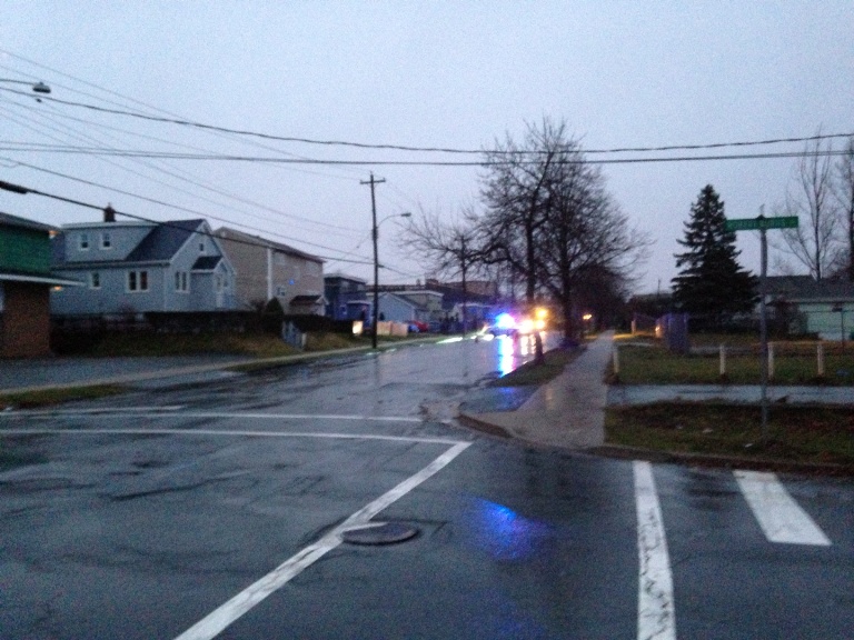 Halifax police have blocked off several streets in the neighbourhood as a precaution.