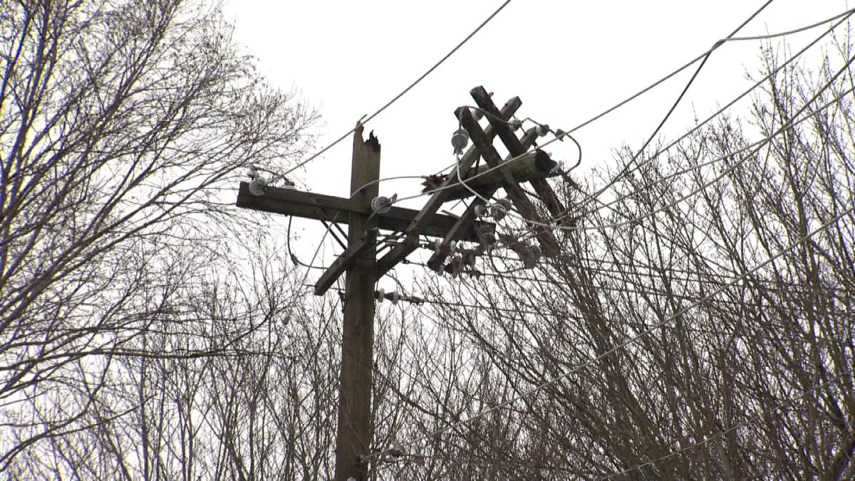 Just after 10:30 a.m., fire crews and Nova Scotia Power were called to 200 Mic Mac Boulevard after a power pole caught fire.