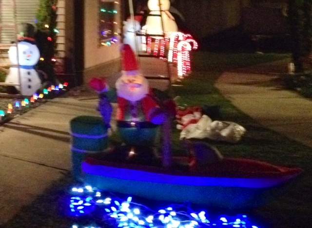 One of the decorations that was taken.