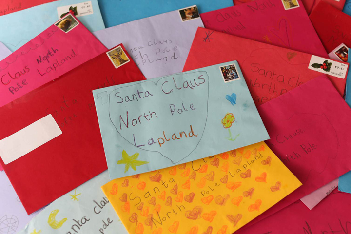 Irish photographer Fran Veale was granted special access to letters sent to Santa by children.
