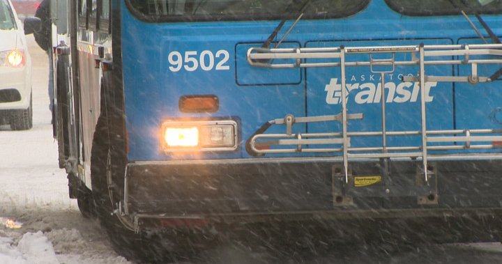 Saskatoon transit bus involved in pedestrian collision