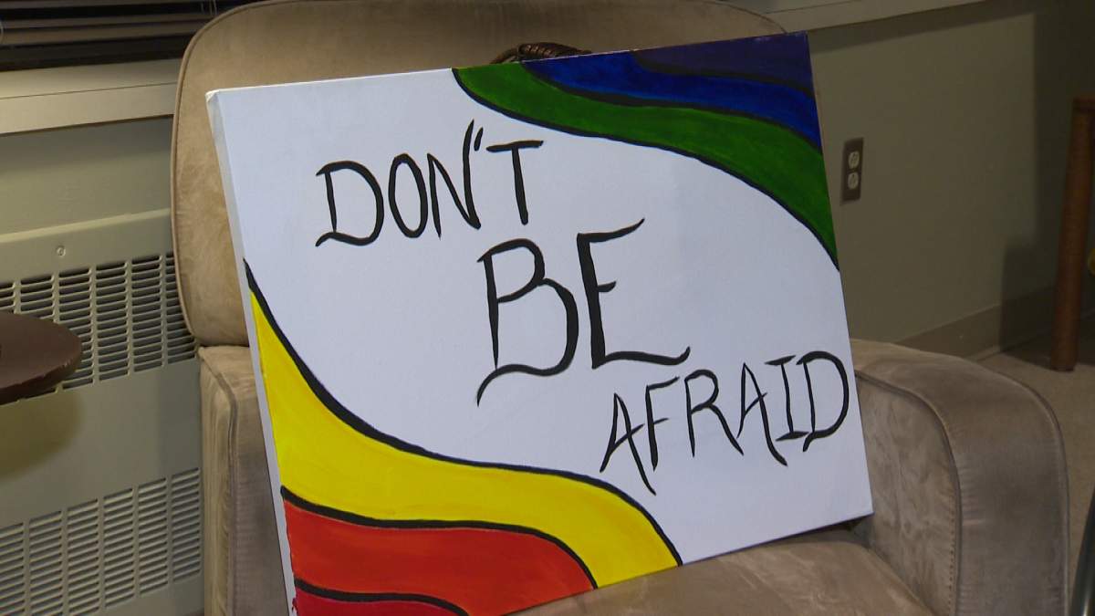 Jones and his friends have started a campaign called Don’t Be Afraid. (Photo: Julia Wong/Global News)