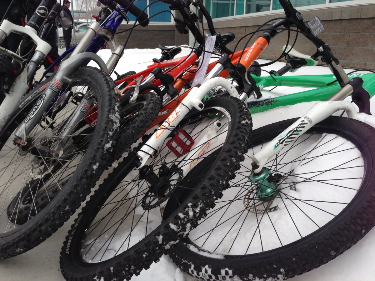 These stolen bikes were recovered by Calgary police.