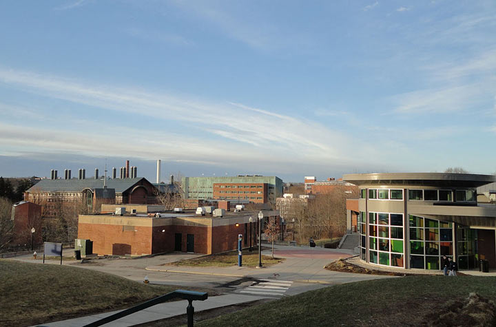 The University of Connecticut's main campus.