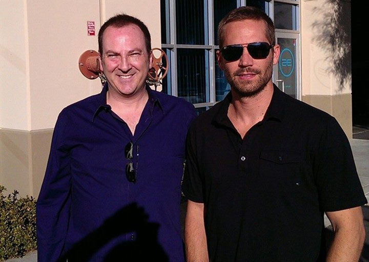 Shortly before his death, Paul Walker, right, posed with Bill Townsend.