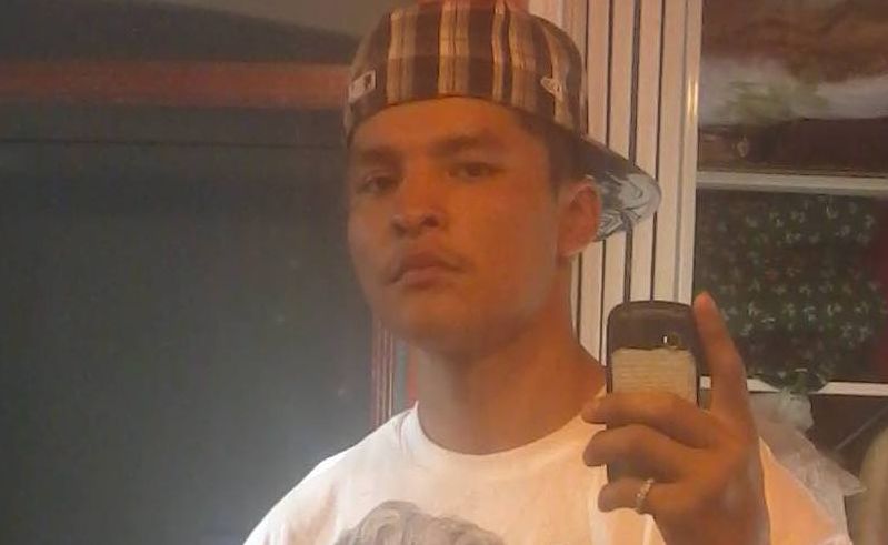 Jacob Soosay, 20-year-old, from the Samson Cree Nation, in Maskwacis. 