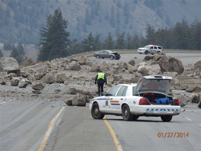 Highway 3 near Keremeos re-opens following rock slide - image