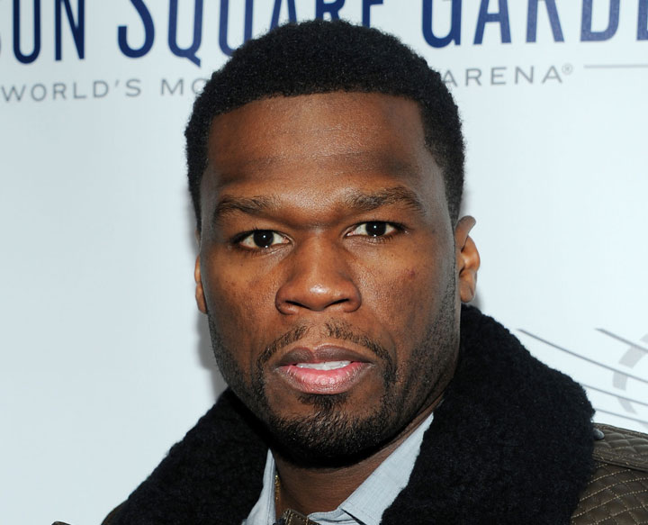 Rapper 50 Cent, pictured in October 2013.