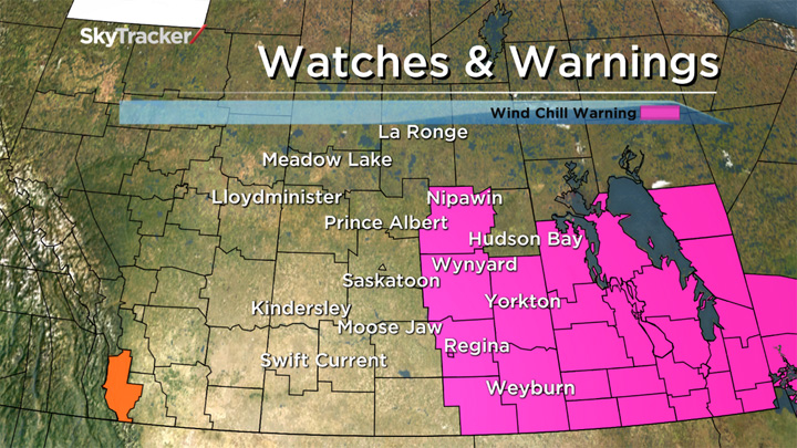 Saskatchewan is no longer under a wind chill warning as temperature start to moderate in the province.