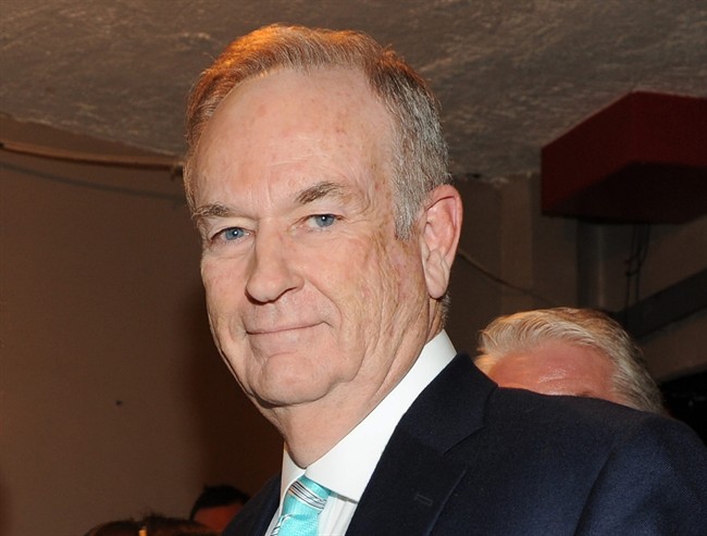 This Oct. 13, 2012 file photo shows Fox News commentator and author Bill O'Reilly at the Comedy Central "Night Of Too Many Stars: America Comes Together For Autism Programs" at the Beacon Theatre in New York.