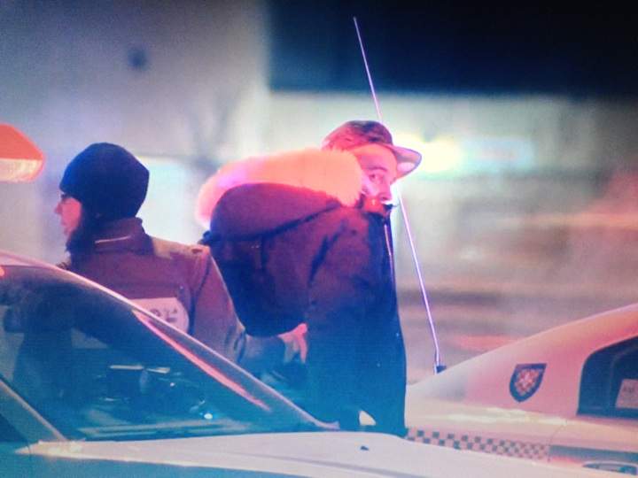 A dangerous high-speed chase north of Montreal ended with the arrest of three people in Laval, Que. on January 24, 2014.