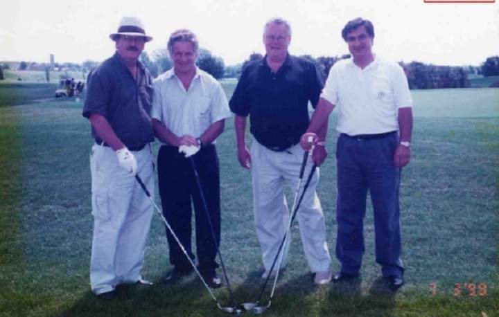 Photo presented as evidence at Quebec's inquiry into corruption in the province's construction industry during the testimony of Jean Lavallee, the former head of the Quebec Federation of Labour.