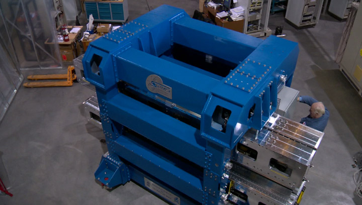 New state-of-the-art equipment for the synchrotron built by Saskatoon-based engineering firm.