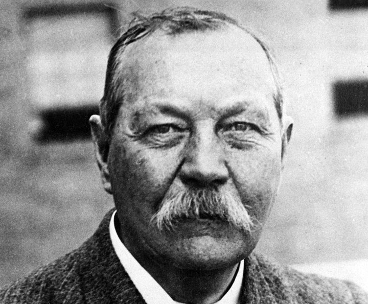 Arthur Conan Doyle, who created the Sherlock Holmes character.