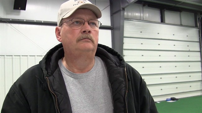 armer Joe Moller is shown in a recent screengrab from video in York, Neb.Cash offers have been skyrocketing, as much as seven-fold, for holdout Nebraska landowners who are willing to sign quickly to allow the Keystone XL pipeline onto their property.