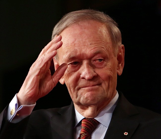 Jean Chretien celebrates his 80th birthday