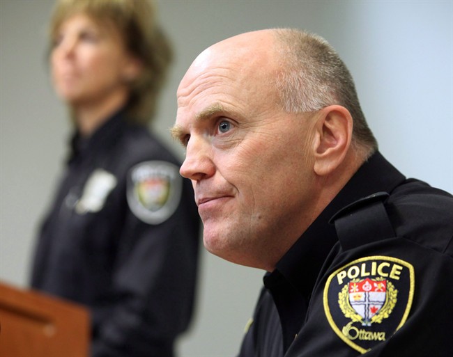 Ottawa Police Chief Vern White speaks at a news conference in Ottawa Thursday, Dec. 2, 2010.