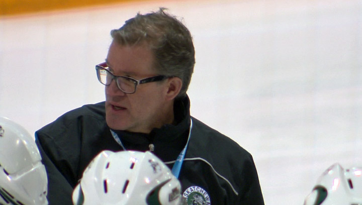 Dave Adolph, coach of the University of Saskatchewan’s men’s hockey team, has been suspended for a homophobic email.