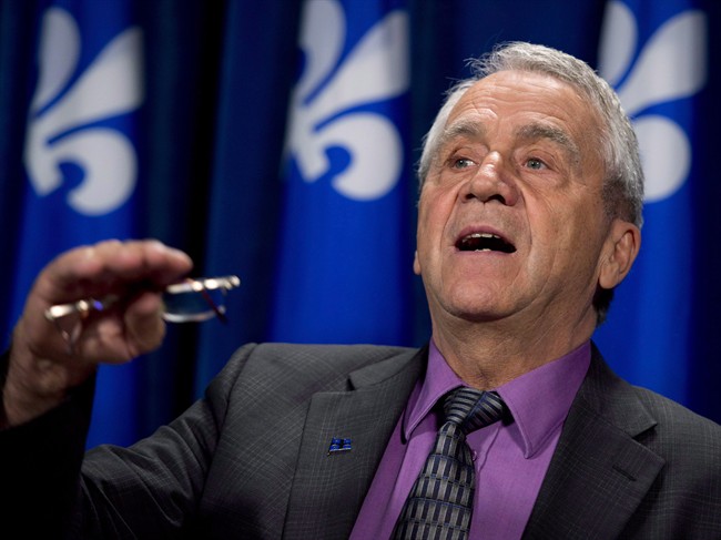 MNA François Gendron is pictured in Quebec City. 