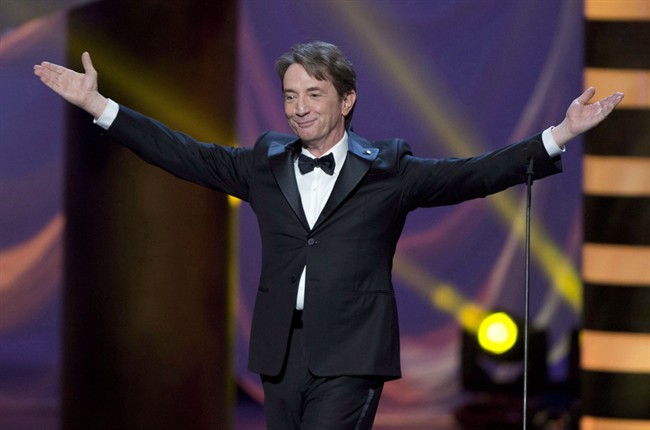 Host Martin Short performs at the Canadian Screen Awards in Toronto on Sunday, March 3, 2013.