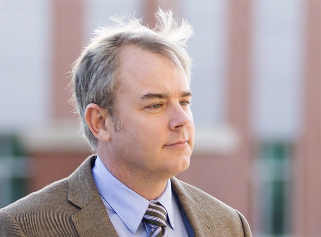 Dennis Oland is pictured in Saint John on Nov. 19, 2013.