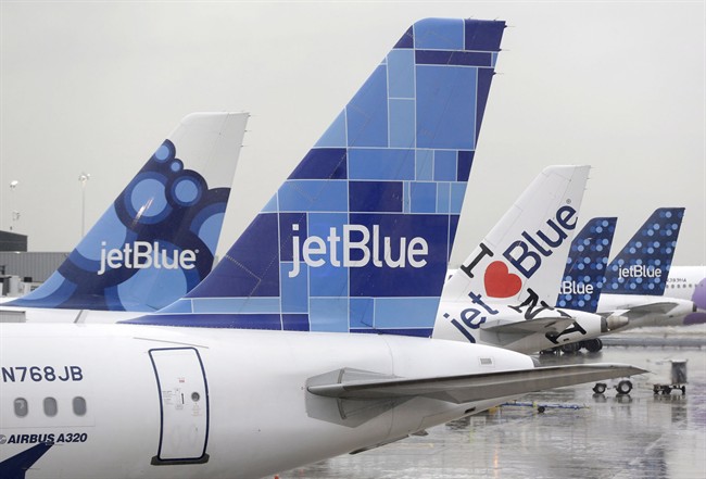 JetBlue Airways is being sued by a pilot over a 2012 in-flight incident.