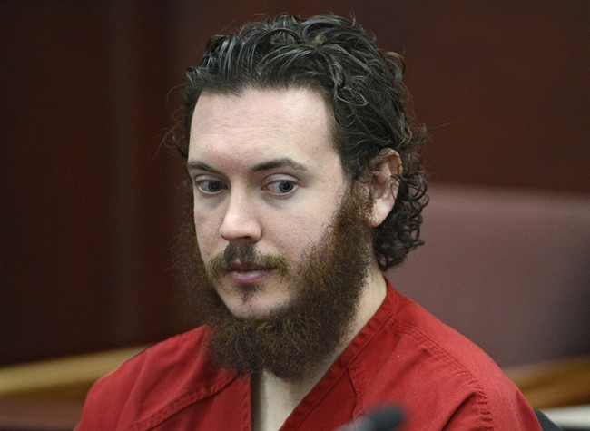 This June 4, 2013 photo shows Aurora theater shooting suspect James Holmes in court in Centennial, Colo. 