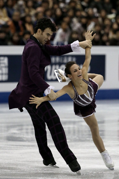 Meagan Duhamel and Eric Radford of Canada compete in the Pairs Free Skating Final during day three of the ISU Grand Prix of Figure Skating Final 2013/2014 at Marine Messe Fukuoka on December 7, 2013 in Fukuoka, Japan.