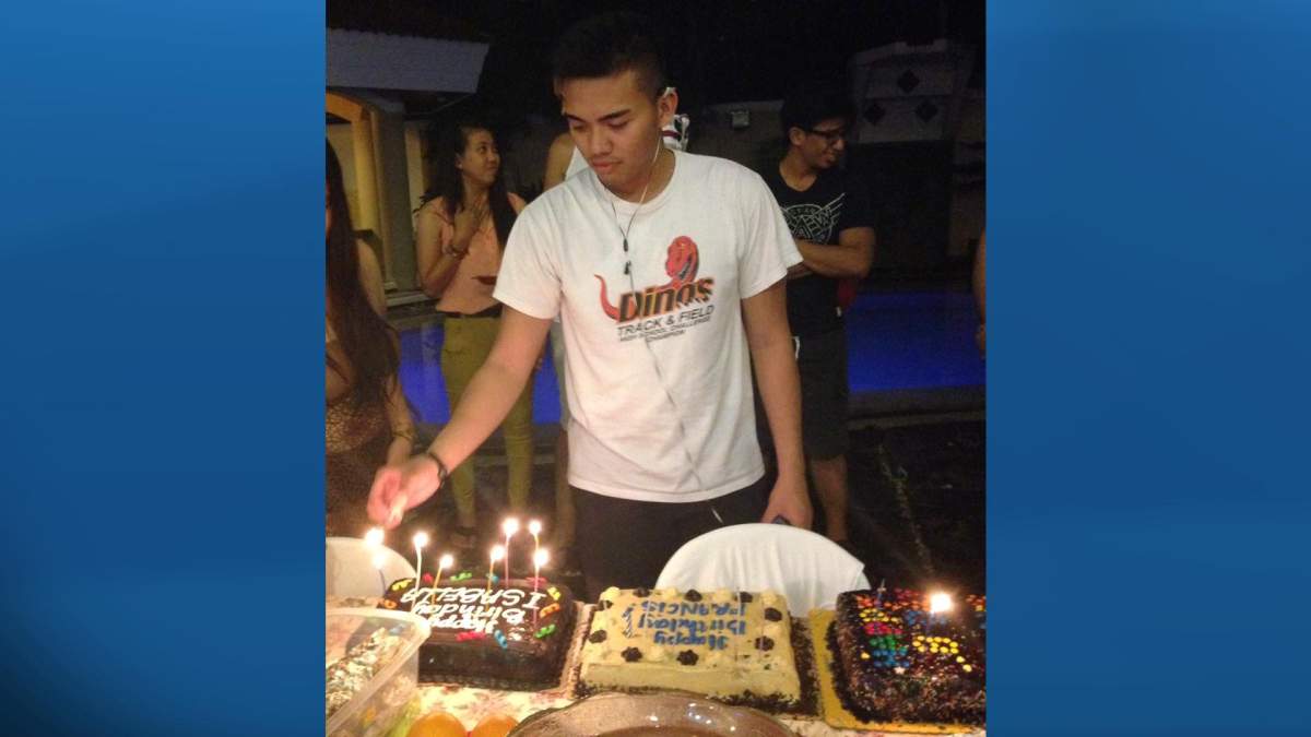 Francis Pesa, 20, died in hospital after a collision on Metis Trail on January 1, 2014.