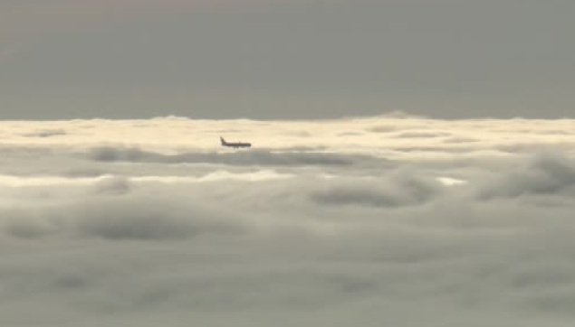 Heavy fog at Kelowna airport - image