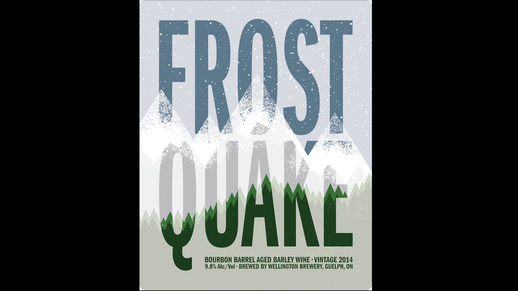 Wellington Brewery is having fun with the winter weather, releasing a limited edition beer called Frost Quake.