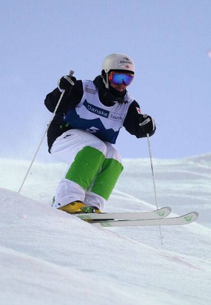  Marc-Antoine Gagnon of Canada competes in the Men's Moguls qualifying round during the FIS Freestyle Ski World Cup Ruka on December 14, 2013 in Kuusamo, Finland.