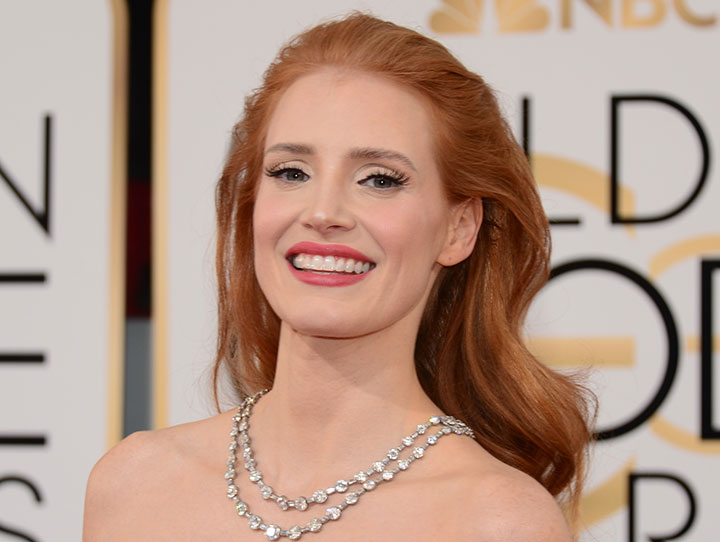 Jessica Chastain, pictured in January 2014.